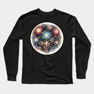 Gilded Nebula Long Sleeve T-Shirt